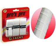3x Pros Pro G-Tacky Overgrips - All Racket Sports