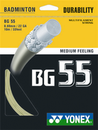 Yonex BG55 Badminton String - 10m Set