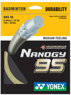 Yonex Nanogy 95 Badminton String - 200m Reel